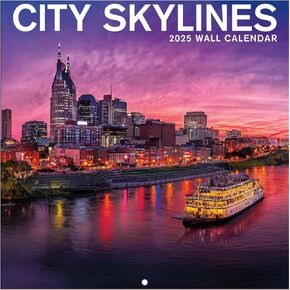 Turner Photographic City Skylines Photo Mini Wall Calendar (25998950056)
