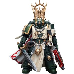 JOYTOY Warhammer 40k Imperial Fists, Imperial Fists Sigismund, First Captain of The Imperial Fists 1/18 Action Figure Model, Dedicated to You who Love Collecting in Kuwait