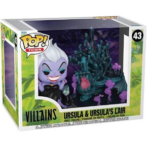 Funko POP Towns: Villains - Ursula's Lair - Disney Villains - Collectable Vinyl Figure - Gift Idea - Official Merchandise - for Kids & Adults - Movies Fans - Model Figure for Collectors and Display