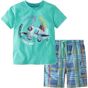 Dinosaur boy shorts Sets Animal Print Shirt for Boys Summer Outfits Set 2pcs Casual Clothes Outfits
