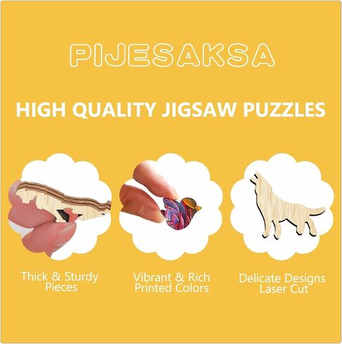 Wooden Puzzles for Adults - Glass Sunflower Wooden Puzzle, Unique Shaped Wooden Jigsaw Puzzles for Adults, Wood Puzzles Adult, Perfect for Birthday Gift, Family Puzzles, 100 Pieces 8.5 x 8.5in, Small in Kuwait