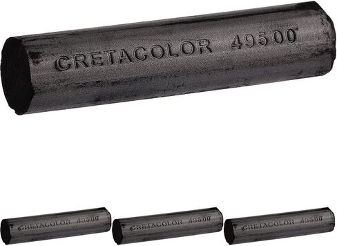 CRETACOLOR Chunky Stick, 1 Count (Pack of 1), Charcoal in Saudi Arabia