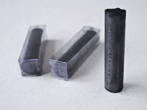 CRETACOLOR Chunky Stick, 1 Count (Pack of 1), Charcoal in Saudi Arabia