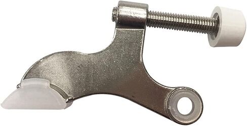 Prime-Line MP11131-1 Hinge Pin Door Stop, 1-1/4 In. Bolt, Diecast, Satin Nickel, Adjustable (Single Pack) in Saudi Arabia