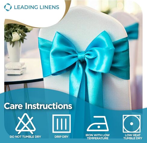 Sparkles Make It Special 100 قطعة غطاء كرسي ستان وشاح فيونكة - فضي - حفل زفاف وحفلة استقبال - 28 لونًا متاحًا in Kuwait