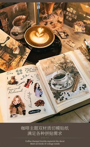 ألدكو 20PCS للاصطدامات قرص القطع الأدب الفتاة الأدبية كتاب ملصقات للاصطامية للبالغين ملصقات المجلات المجلات لسكريات الكوكات (meishinatie) in Saudi Arabia