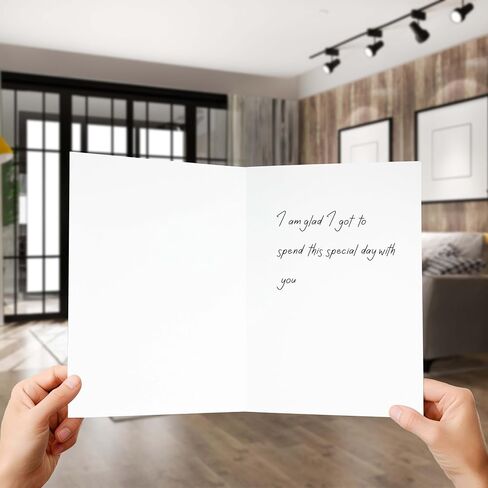 Seyal Hotdog Sausage Greeting Card, Humorous Modern, Red, Unisex-Adults, Various Occasions in Kuwait