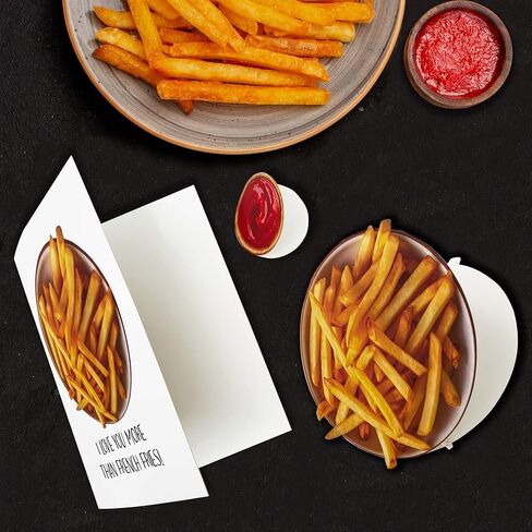 Seyal Hotdog Sausage Greeting Card, Humorous Modern, Red, Unisex-Adults, Various Occasions in Kuwait