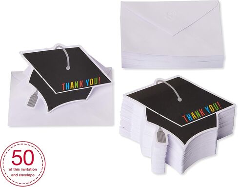 American Greetings Graduation Thank You Cards with Envelopes, Blank (50-Count) in Saudi Arabia