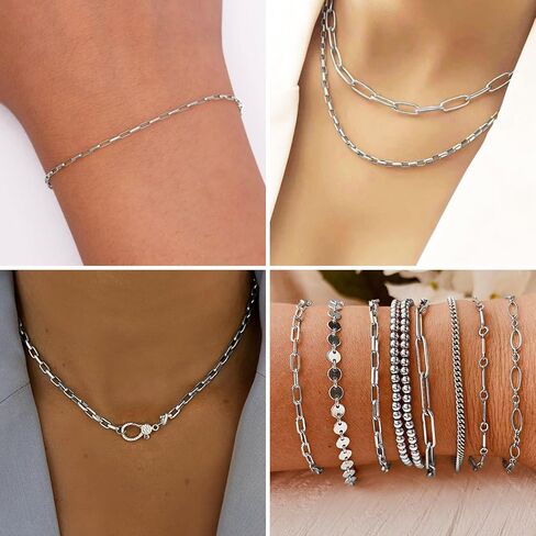33 Feet Stainless Steel Rolo Box Chain Bulk, 3mm 304 Stainless Steel Square Cable Link Chains Roll Spool for Jewelry Making DIY Craft in Kuwait