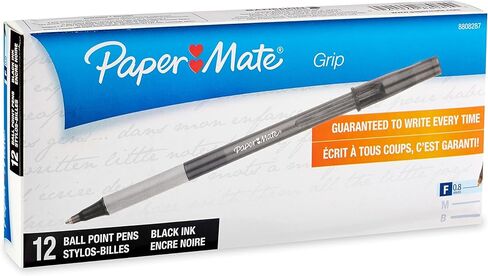 Paper Mate Write Bros Ballpoint Pens, Medium Point (1.0mm), Blue, 10 Count in Kuwait