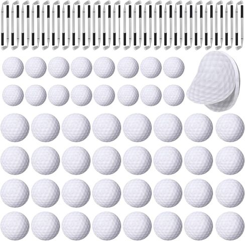 Jspupifip 96 PCS Golf Party Favors مجموعة 48 Golf Ballpoint Pen ، 48 Pads Golf Sticky Notes Golf Clubs Pens Golf Party Favors Pen Fund in Kuwait