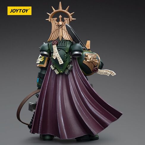 JOYTOY Warhammer 40k Imperial Fists, Imperial Fists Sigismund, First Captain of The Imperial Fists 1/18 Action Figure Model, Dedicated to You who Love Collecting in Kuwait