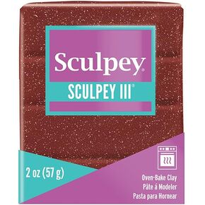 Sculpey III Oven-Bake Clay 2oz-Garnet