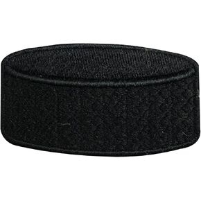 Hockey Puck Patch, Puck, Puck Patch Embroidered Iron on Sew on Patch Badge for Clothes etc. 7x4cm