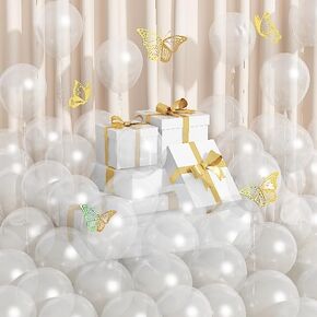 Pearl White Sand Balloons 18 Inch, 12 PCS Extra Large Beige Cream Off White Pearl Balloons, Big Boho Neutral Nude Latex Helium Gian Balloon for Garland Wedding Baby Shower Engagement Party Decorations