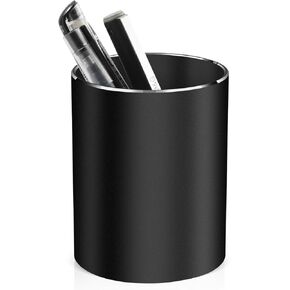 Pen holder, aluminum alloy waterproof pen holder, desktop simple and modern minimalist, multifunctional office supplies for families, kids and schools