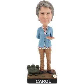 Royal Bobbles The Walking Dead Carol Peletier Bobblehead, Premium Polyresin Lifelike Figure, Unique Serial Number, Exquisite Detail