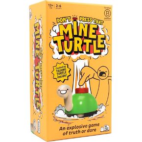 Mine Turtle: an Explosive Game of Truth Or Dare, Featuring Over 100 Silly Mission Cards, Perfect Board Game for Teenagers, Families and Adults, Great for Game Night