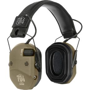 704 Gear Fader | Active Electronic Ear Protection for Shooting | With CO-Z Gel Ear Pads