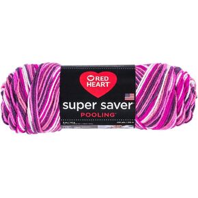 Red Heart Super Saver Pooling Berry Pooling
