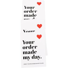 120Pcs Thank You Cards for Small Business, 3.9 x 2.7 Inches / 10 x 7 cm Bulk Customer Appreciation Cards for Small Business Packaging Supplies