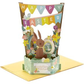 Hallmark Paper Wonder Displayable Pop Up Easter Card (Easter Bunny)