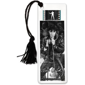 Elvis (S12) Leather Jacket with Genuine Film Cell Laminated FilmCells Bookmark USBM508
