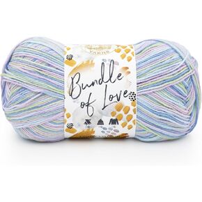 Lion Brand Yarn Bundle of Love Multicolor Baby Yarn for Knitting and Crochet, 1 Pack, Weathered Wood
