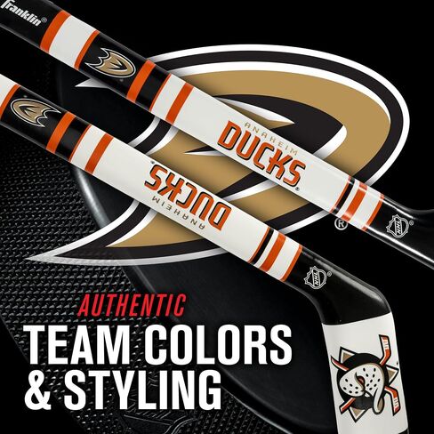 Franklin Sport Los Angeles Kings NHL Mini Soft Hockey Stick Set - Great Toy for Kids- NHL Team Soft Foam Mini Knee Hockey Stick and Ball Set in Saudi Arabia