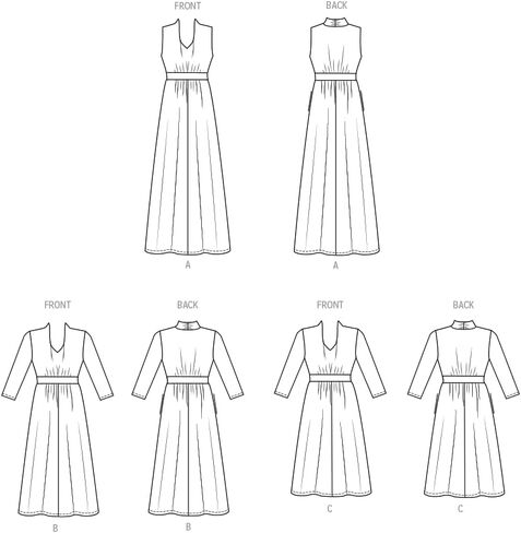 Butterick Misses' Knit Dresses Sewing Pattern Kit by Palmer/Pletsch, Design Code B6940, Sizes 12-14-16-18-20 in Kuwait