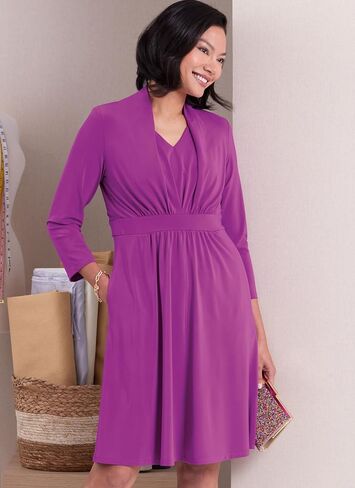 Butterick Misses' Knit Dresses Sewing Pattern Kit by Palmer/Pletsch, Design Code B6940, Sizes 12-14-16-18-20 in Kuwait