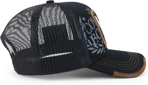 Trendy Apparel Shop Animal Design Square Embroidered Snapback Trucker Cap in Kuwait