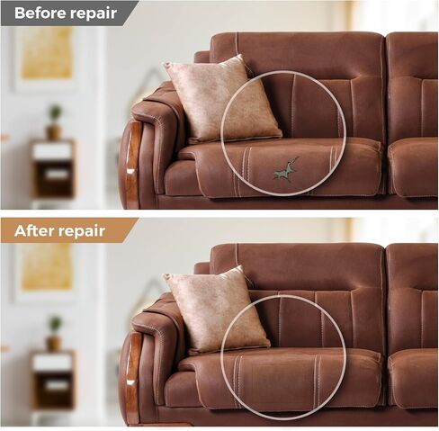 Joy Decor Self Adhesive Leather Repair Patch, 17x79 Inch Black Leather Patches for Furniture, Sofa, Couch, Car Seat, Large Repair Tape in Saudi Arabia