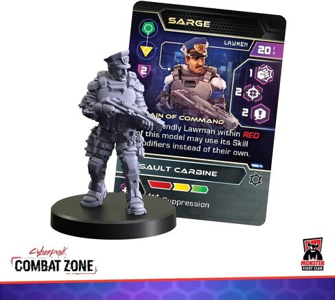 Monster Fight Club Cyberpunk Red Board Game: Combat Zone Core Game in Kuwait