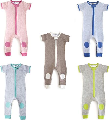 Baby Deedee Short Sleeve 1 Piece Footless Romper Pajama in Kuwait