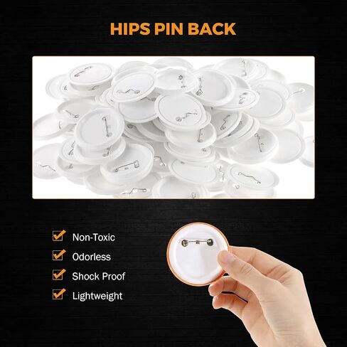 Beamnova 1000 مجموعات من مصنعات صانع الأزرار 32 مم 1.26 في (تقريبا. 1-1/4 بوصة) الفراغ in Kuwait