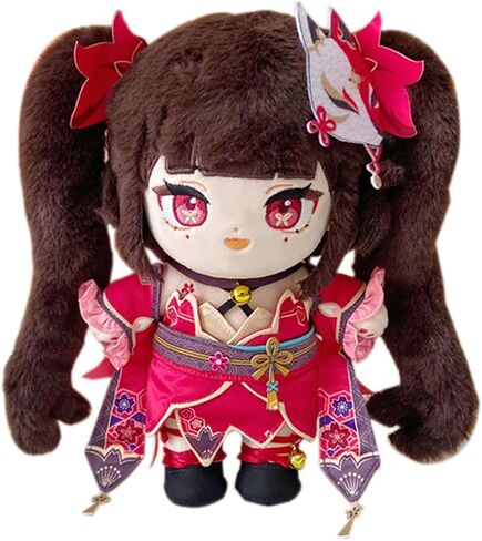 CALEMBOU Anime Plush Dress Up Doll Cute Chibi Figure Plushies 20cm Soft Chinese Cotton Dolls Collectible Gift for Honkai Star Rail Fans (Sunday) in Saudi Arabia
