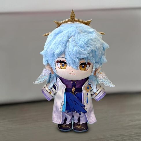 CALEMBOU Anime Plush Dress Up Doll Cute Chibi Figure Plushies 20cm Soft Chinese Cotton Dolls Collectible Gift for Honkai Star Rail Fans (Sunday) in Saudi Arabia