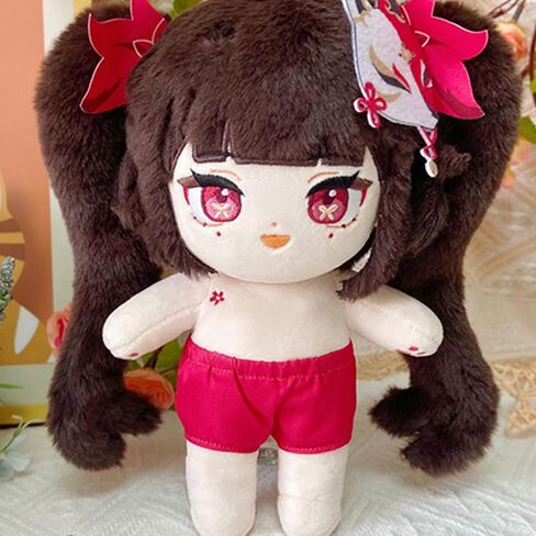 CALEMBOU Anime Plush Dress Up Doll Cute Chibi Figure Plushies 20cm Soft Chinese Cotton Dolls Collectible Gift for Honkai Star Rail Fans (Sunday) in Saudi Arabia