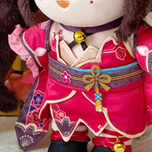 CALEMBOU Anime Plush Dress Up Doll Cute Chibi Figure Plushies 20cm Soft Chinese Cotton Dolls Collectible Gift for Honkai Star Rail Fans (Sunday) in Saudi Arabia