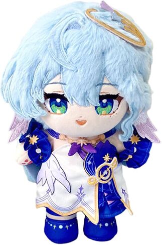 CALEMBOU Anime Plush Dress Up Doll Cute Chibi Figure Plushies 20cm Soft Chinese Cotton Dolls Collectible Gift for Honkai Star Rail Fans (Sunday) in Saudi Arabia