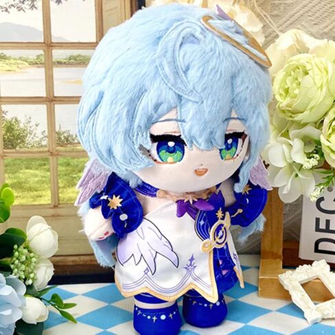CALEMBOU Anime Plush Dress Up Doll Cute Chibi Figure Plushies 20cm Soft Chinese Cotton Dolls Collectible Gift for Honkai Star Rail Fans (Sunday) in Saudi Arabia