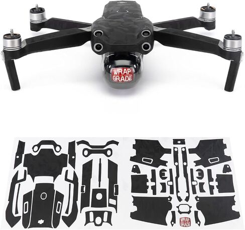 Wrapgrade Main Unit Skin DJI Compatible with DJI Air 2S (NEON ORANGE) in Kuwait
