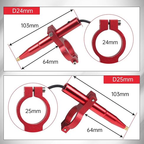 XUNKUANER Z-Axis Laser Auto Focus Sensor Focusing Device Automatic Lifting Table Focusing Sensor for CO2 Laser Cutting Engraving Machine (Diameter:24mm) in Kuwait