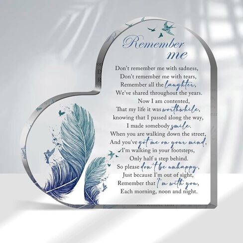 Pet Memorial Gifts, Sympathy Gifts for Loss of Dog Cat, Pet Sympathy Gifts, Pet Memorial Acrylic Rainbow Bridge Decorations, Condolences Gifts for Pet Loss Remembrance, Bereavement Gifts for Loss Pet in Kuwait