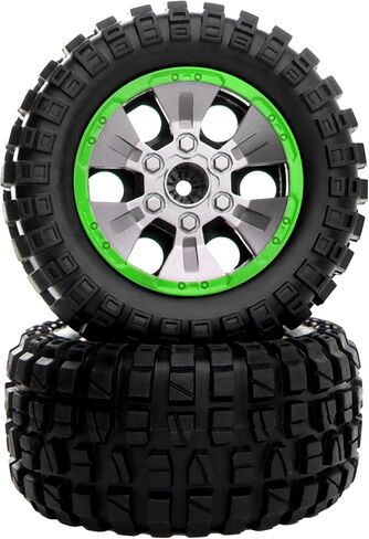 1:10 9200 RC Tires PX9200-29A Accessories Spare Parts for 1:10 9201E 9203E 9205E 9206E 9200E Trucks 200E 210E Brushless RC Cars (2 Pieces) in Saudi Arabia
