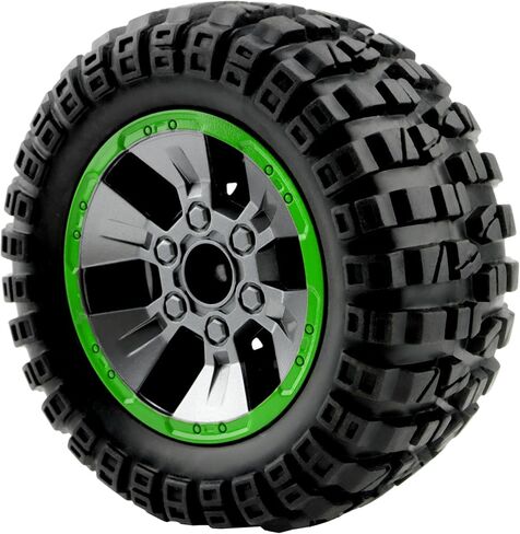 1:10 9200 RC Tires PX9200-29A Accessories Spare Parts for 1:10 9201E 9203E 9205E 9206E 9200E Trucks 200E 210E Brushless RC Cars (2 Pieces) in Saudi Arabia