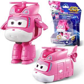 Super Wings Transformer Toys, 2 in Tino Robot Transformer Action Figures, 2-in-1 Mode Robot Transformer Toys for Boys Girls 4-6 6-8, Fun Plane Toys for Boys Toddlers Kids Age 3 4 5 6 7 8