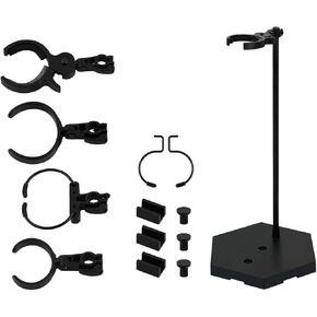 DS. DISTINCTIVE STYLE Action Figure Stand 12 Inch Connectable Metal Toy Stand for 1/6 and1/9 Scale Figures